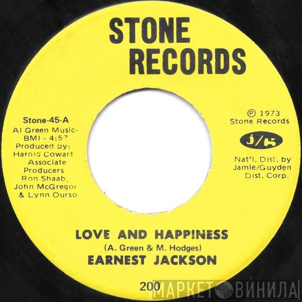 Earnest Jackson - Love And Happiness / Hogwash