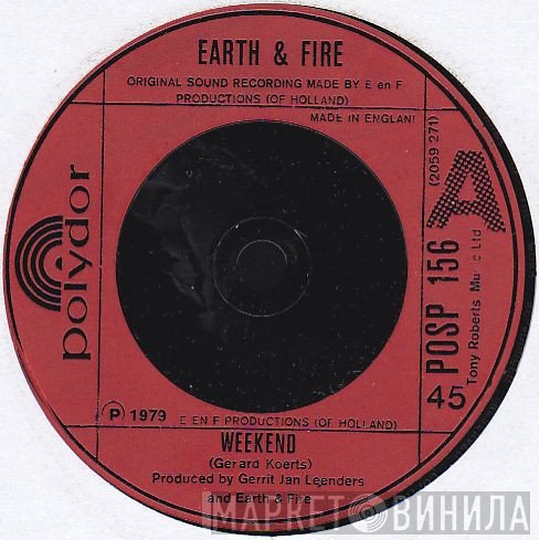 Earth And Fire - Weekend