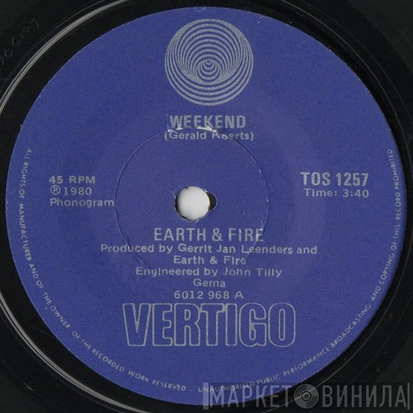 Earth And Fire  - Weekend