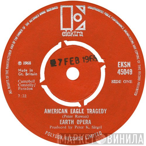 Earth Opera - American Eagle Tragedy