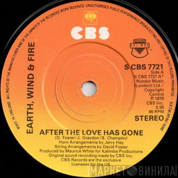 Earth, Wind & Fire - After The Love Has Gone