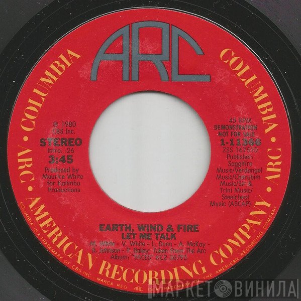 Earth, Wind & Fire - Let Me Talk