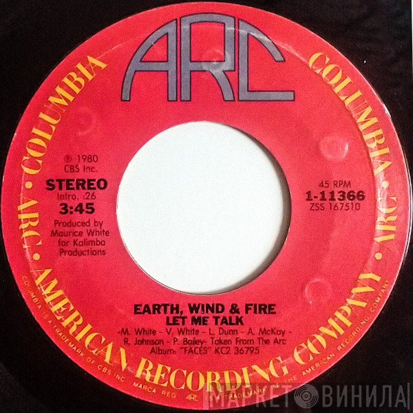 Earth, Wind & Fire  - Let Me Talk
