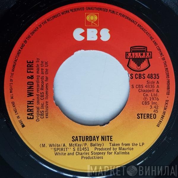 Earth, Wind & Fire  - Saturday Nite