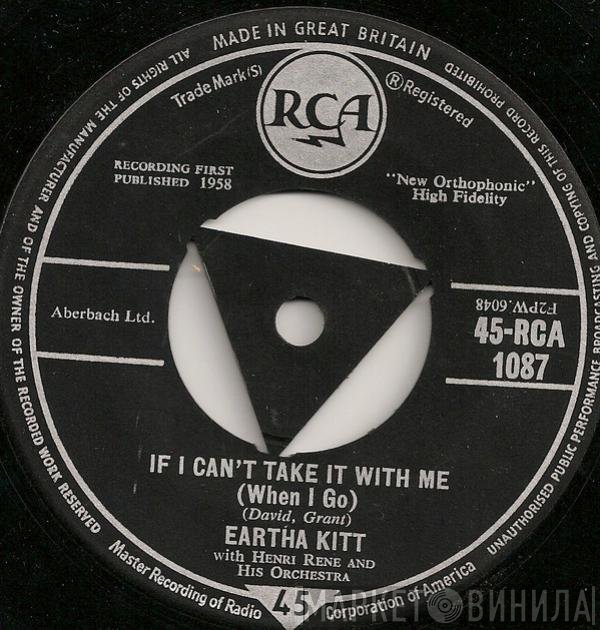 Eartha Kitt - If I Can't Take It With Me When I Go