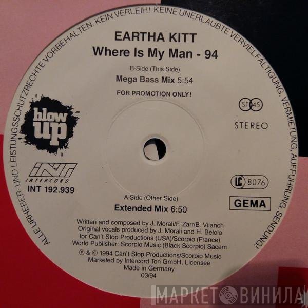 Eartha Kitt  - Where Is My Man - 94