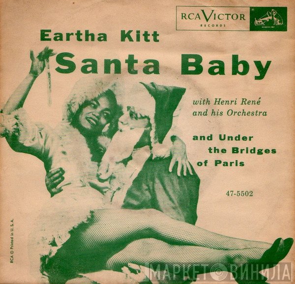Eartha Kitt With Henri René And His Orchestra  - Santa Baby
