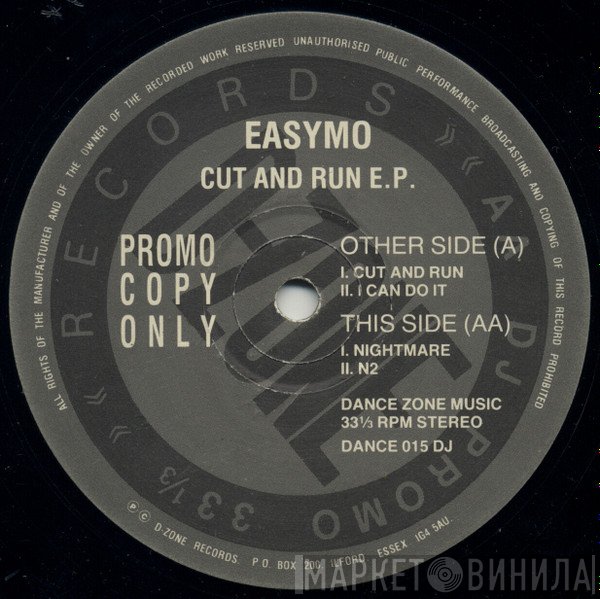 Easymo - Cut And Run E.P.