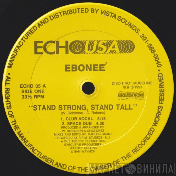 Eboneé  - Stand Strong, Stand Tall