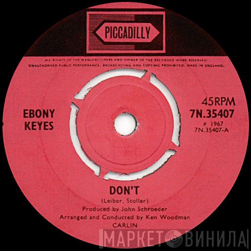 Ebony Keyes - Don't