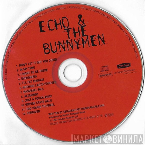 Echo & The Bunnymen  - Evergreen