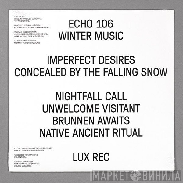 Echo 106 - Winter Music