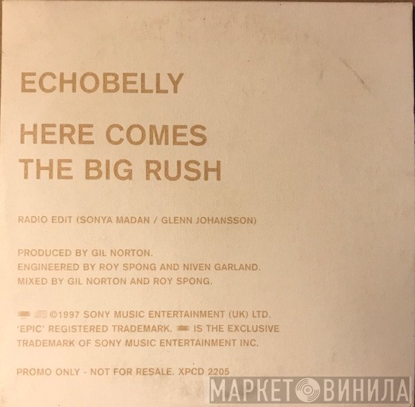 Echobelly - Here Comes The Big Rush