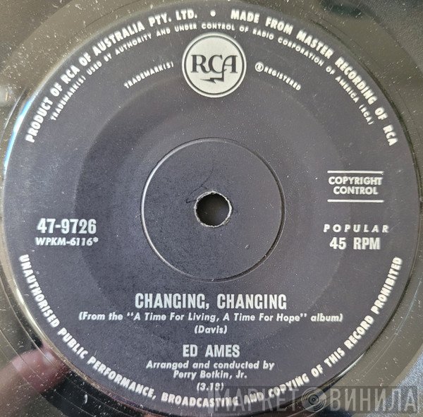 Ed Ames  - Changing, Changing
