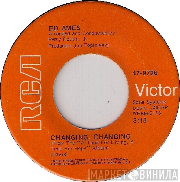 Ed Ames  - Changing, Changing
