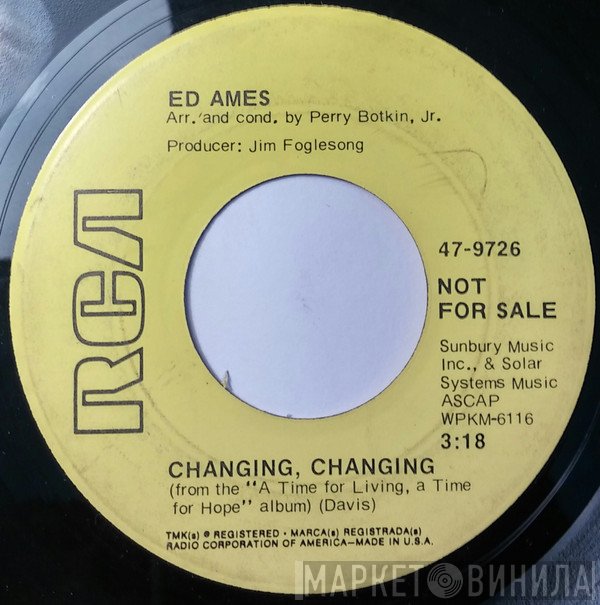 Ed Ames  - Changing, Changing