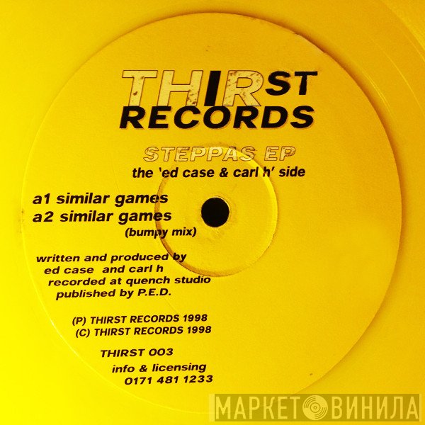 Ed Case And Carl H / Jump Up Krew  - Steppas EP
