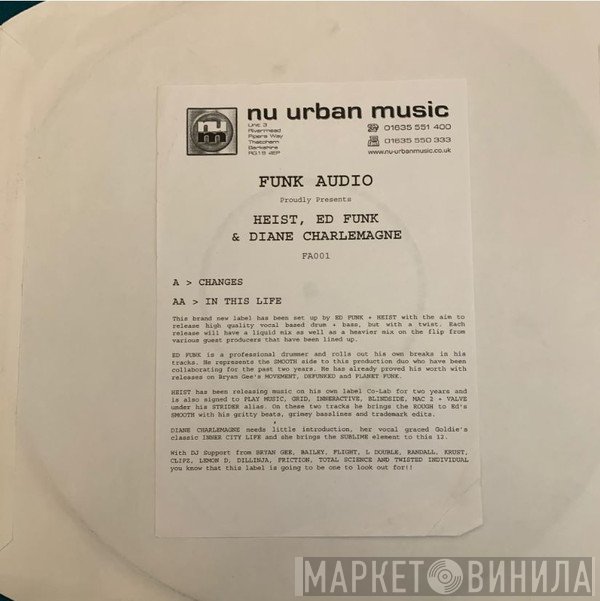 Ed Funk & Heist  - Changes / In This Life