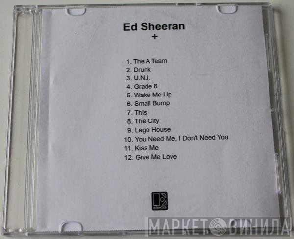 Ed Sheeran  - +