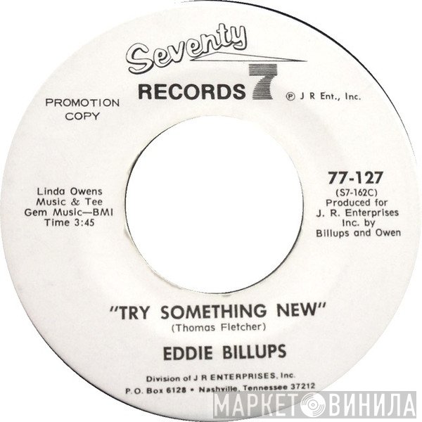 Eddie Billups - Shake Off That Dream / Try Something New