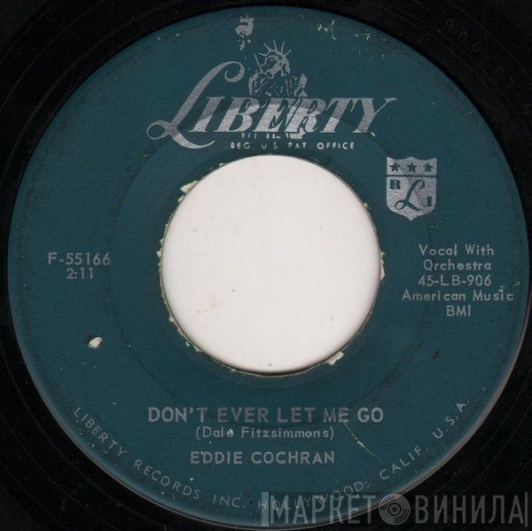 Eddie Cochran  - C'mon Everybody / Don't Ever Let Me Go