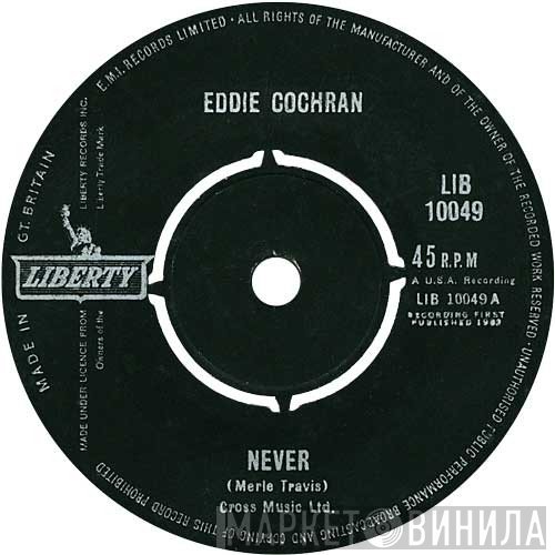 Eddie Cochran  - Never / Think Of Me