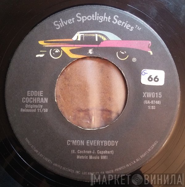 Eddie Cochran - C'Mon Everybody / Twenty Flight Rock