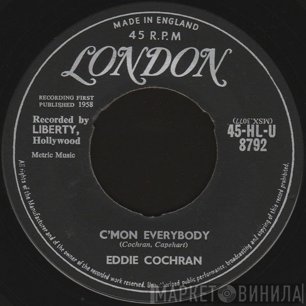 Eddie Cochran - C'mon Everybody