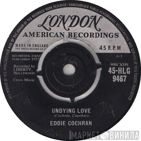 Eddie Cochran - Undying Love / Stockin's 'N' Shoes