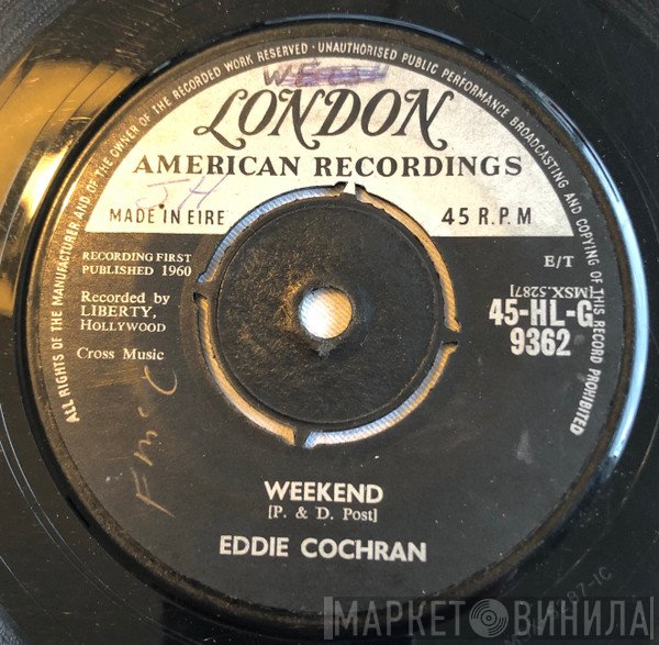 Eddie Cochran  - Weekend