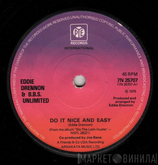Eddie Drennon & The B.B.S. Unlimited - Do It Nice And Easy