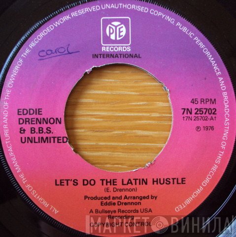 Eddie Drennon &amp; The B.B.S. Unlimited - Let's Do The Latin Hustle