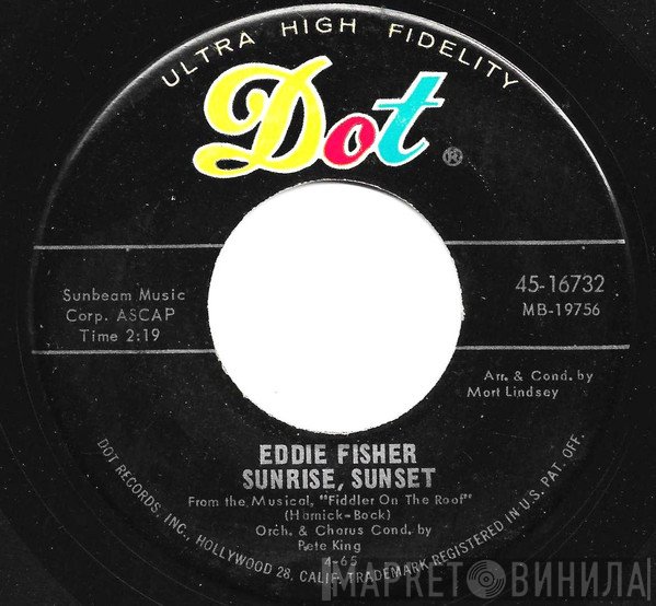 Eddie Fisher - Sunrise, Sunset