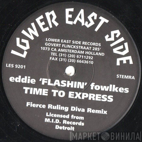 Eddie Fowlkes - Time To Express