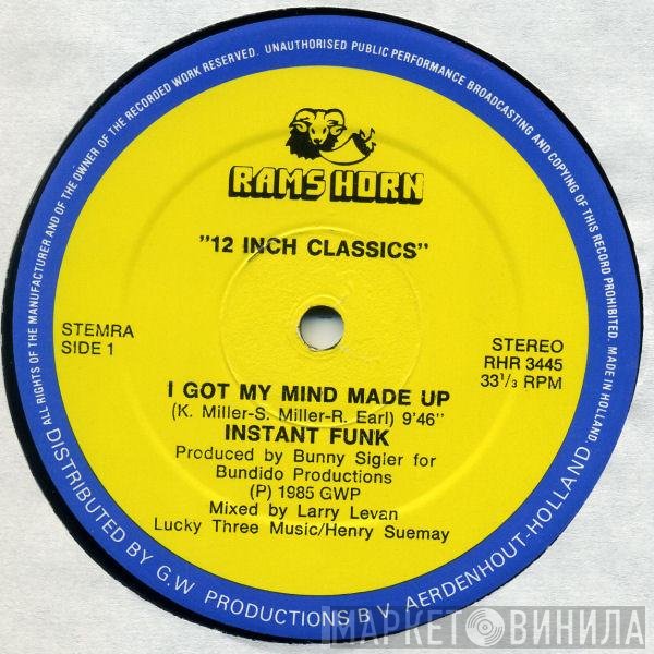 Eddie Holman, Instant Funk - I Got My Mind Made Up / This Will Be A Night To Remember
