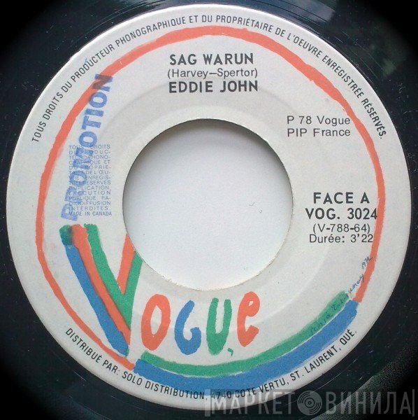Eddie Johns - Sag Warun / Movies