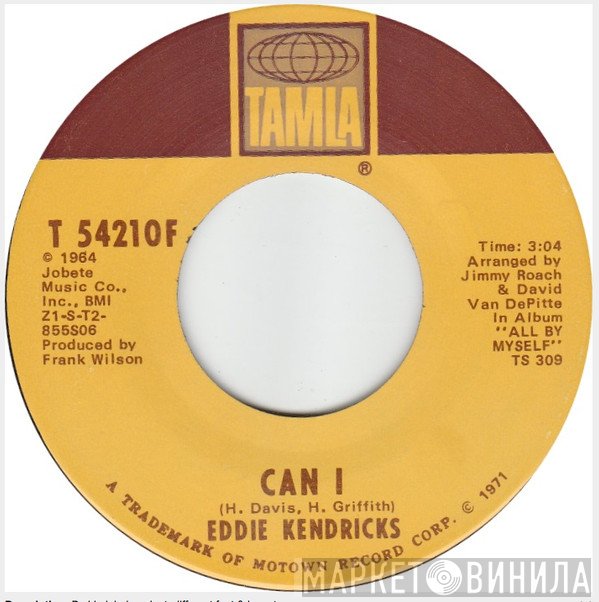 Eddie Kendricks - Can I / I Did It All For You