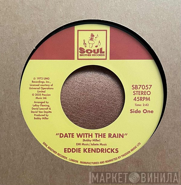 Eddie Kendricks - Date With The Rain / Intimate Friends
