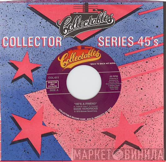 Eddie Kendricks - He's A Friend / Happy