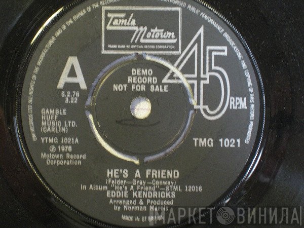 Eddie Kendricks - He's A Friend