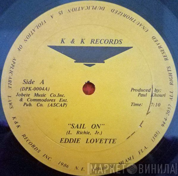 Eddie Lovette - Sail On