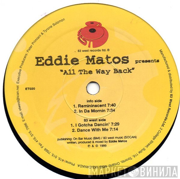Eddie Matos - All The Way Back