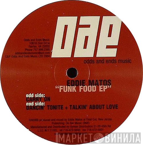 Eddie Matos - Funk Food EP