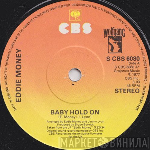 Eddie Money - Baby Hold On
