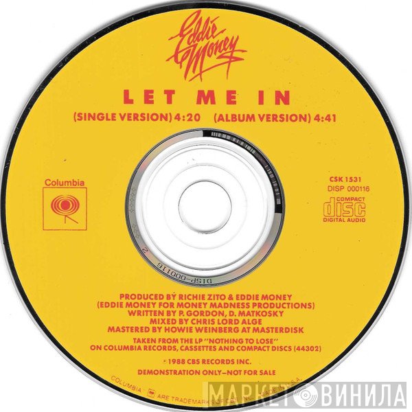 Eddie Money  - Let Me In