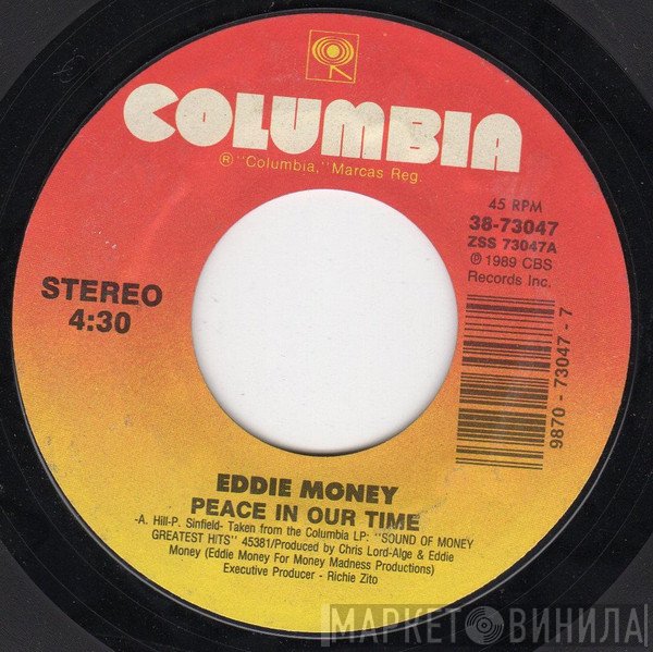 Eddie Money  - Peace In Our Time