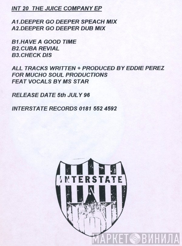 Eddie Perez - The Juice Company EP