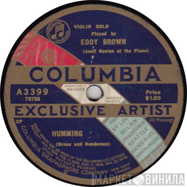 Eddy Brown   - Humming / Darling