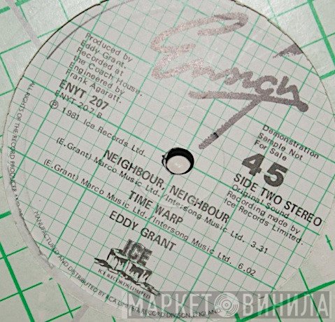 Eddy Grant - Can't Get Enough Of You / Time Warp