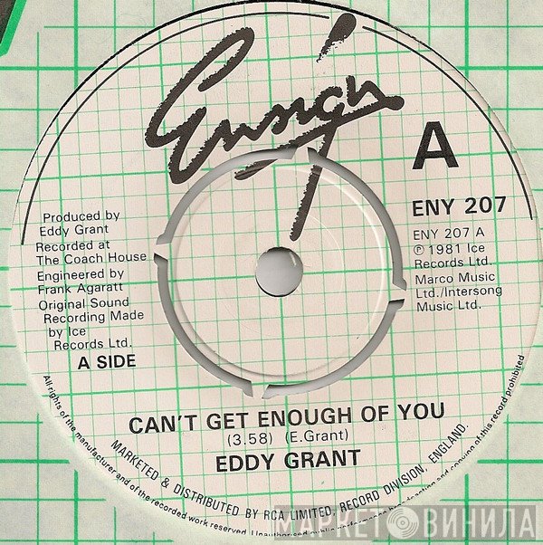 Eddy Grant - Can't Get Enough Of You